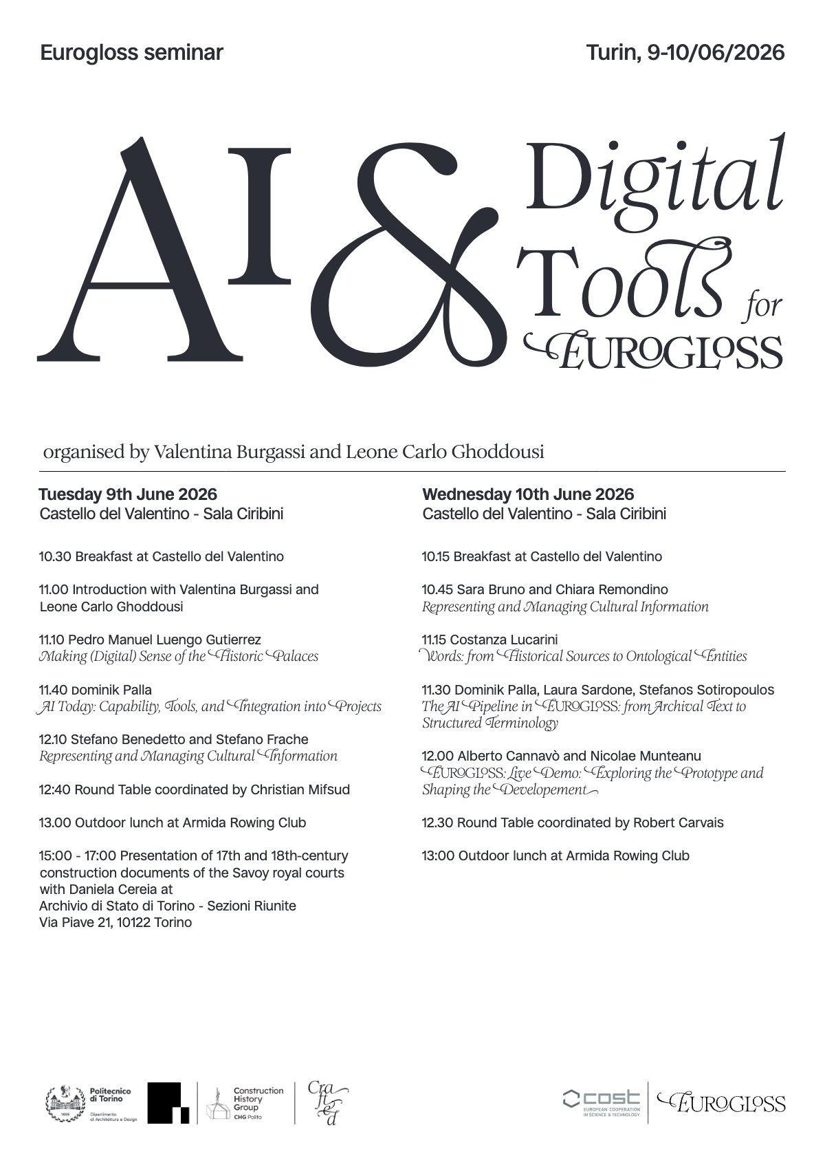 Flyer: AI & Digital Tools for EUROGLOSS